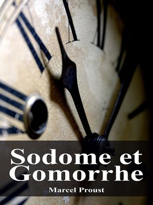 Sodome et Gomorrhe - ebook